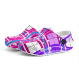 dHD Tartan Colour Mix - Kids Clogs - FREE p&p Worldwide