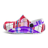 dHD Tartan Colour Mix - Kids Clogs - FREE p&p Worldwide