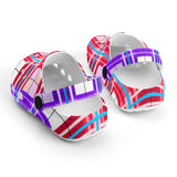 dHD Tartan Colour Mix - Kids Clogs - FREE p&p Worldwide