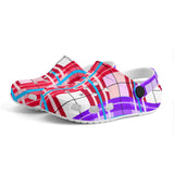 dHD Tartan Colour Mix - Kids Clogs - FREE p&p Worldwide