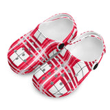 dHD Tartan Colour Mix - Kids Clogs - FREE p&p Worldwide