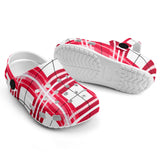 dHD Tartan Colour Mix - Kids Clogs - FREE p&p Worldwide