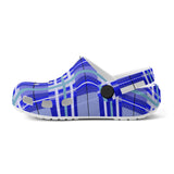 dHD Tartan Colour Mix - Kids Clogs - FREE p&p Worldwide
