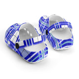 dHD Tartan Colour Mix - Kids Clogs - FREE p&p Worldwide