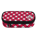 HD Tartan 3-Layer Pencil Case - FREE p&p Worldwide