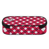 HD Tartan 3-Layer Pencil Case - FREE p&p Worldwide