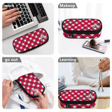 HD Tartan 3-Layer Pencil Case - FREE p&p Worldwide