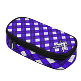 HD Tartan 3-Layer Pencil Case - FREE p&p Worldwide