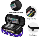 HD Tartan 3-Layer Pencil Case - FREE p&p Worldwide