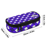 HD Tartan 3-Layer Pencil Case - FREE p&p Worldwide