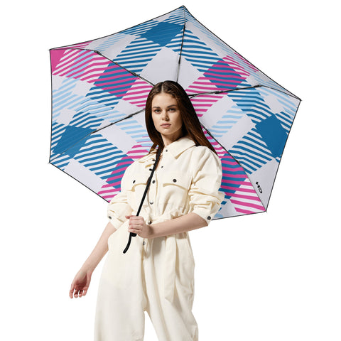 Fully Auto Open & Close Umbrella Printing Inside - FREE P&P