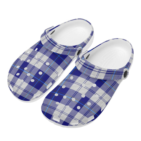 Clan Cunningham Dress Blue - Women's Soft Sandals - Free p&p Worldwide