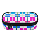 HD Tartan 3-Layer Pencil Case - FREE p&p Worldwide