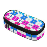 HD Tartan 3-Layer Pencil Case - FREE p&p Worldwide