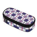 HD Tartan 3-Layer Pencil Case - FREE p&p Worldwide
