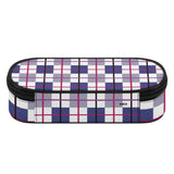 HD Tartan 3-Layer Pencil Case - FREE p&p Worldwide