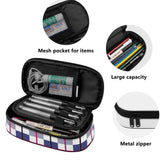 HD Tartan 3-Layer Pencil Case - FREE p&p Worldwide