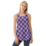 Ladies Tartan Vest Top - Free p&p Worldwide