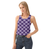 Ladies Tartan Vest Top - Free p&p Worldwide
