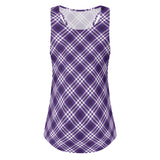 Ladies Tartan Vest Top - Free p&p Worldwide