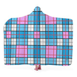 Tartan Hooded Blanket - FREE p&p