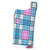 Tartan Hooded Blanket - FREE p&p