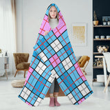 Tartan Hooded Blanket - FREE p&p