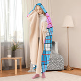 Tartan Hooded Blanket - FREE p&p