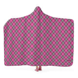 Tartan Hooded Blanket - FREE p&p