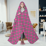 Tartan Hooded Blanket - FREE p&p