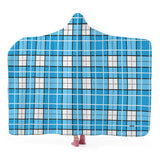 Tartan Hooded Blanket - FREE p&p