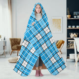 Tartan Hooded Blanket - FREE p&p