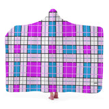 Tartan Hooded Blanket - FREE p&p