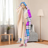 Tartan Hooded Blanket - FREE p&p