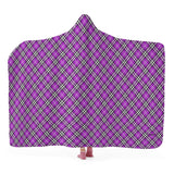 Tartan Hooded Blanket - FREE p&p