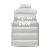 Highland Dancer Unisex Lightweight Zip Up Puffer Vest