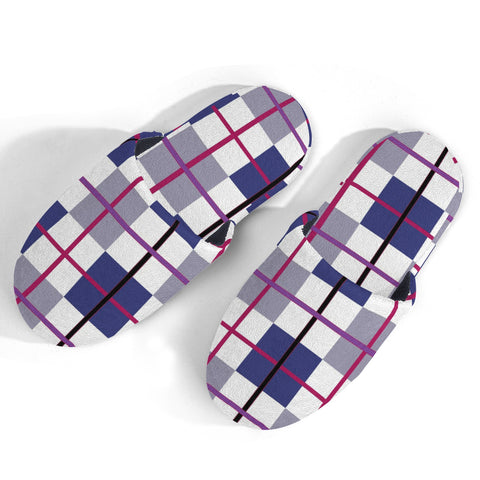 Tartan Womens Slippers - FREE P&P