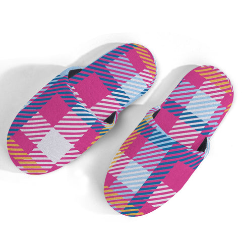Tartan Womens Slippers - FREE P&P