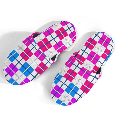 Tartan Womens Slippers - FREE P&P