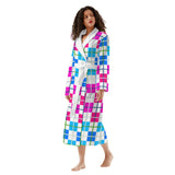 HD Tartan Womens Bathrobe - Free p&p Worldwide