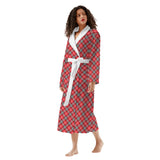 HD Tartan Womens Bathrobe - Free p&p Worldwide