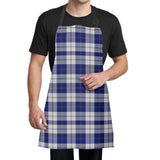 Apron - Blue Clan Cunningham Dress Tartan -  Free p&p worldwide