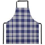 Apron - Blue Clan Cunningham Dress Tartan -  Free p&p worldwide