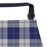 Apron - Clan Cunningham Blue Dress Tartan -  Free p&p worldwide