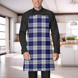 Apron - Blue Clan Cunningham Dress Tartan -  Free p&p worldwide
