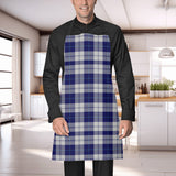 Apron - Clan Cunningham Blue Dress Tartan -  Free p&p worldwide