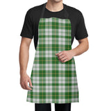 Apron - Green Clan Cunningham Dress Tartan -  Free p&p worldwide