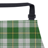 Apron - Clan Cunningham Green Dress Tartan -  Free p&p worldwide