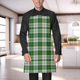 Apron - Green Clan Cunningham Dress Tartan -  Free p&p worldwide