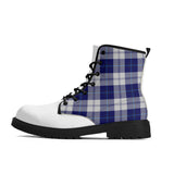 Womens Leather Boots - Clan Cunningham Dress Blue - Free p&p